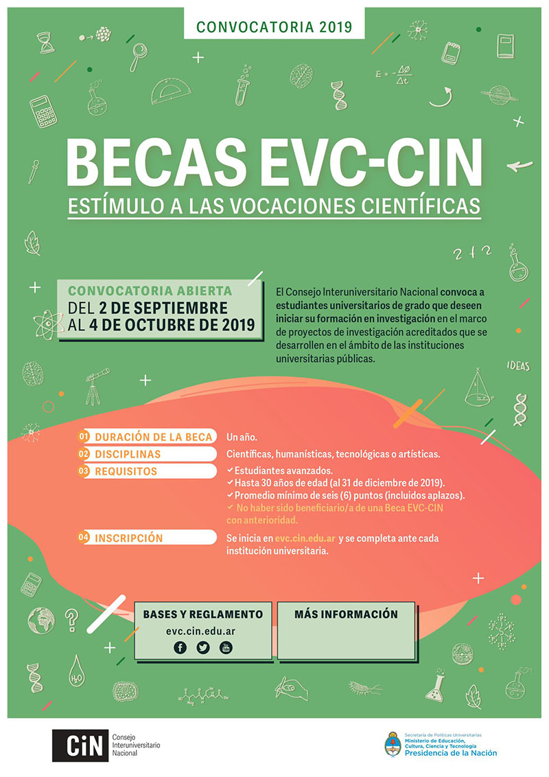 BECAS EVC 2019 - INICIO DE CONVOCATORIA